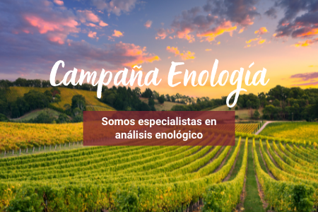 Imagen de una campaña de enología de Hanna Instruments, destacando la especialización en análisis enológicos para el sector vitivinícola